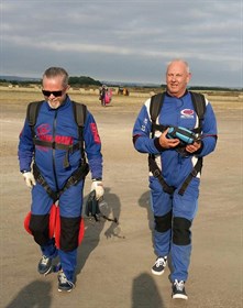 Mortgage Brokers Land For Cransley Hospice Parachute Jump